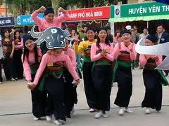 Festival in Hoa Binh - Vietnam